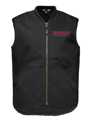CX2 Canvas Vest - Sherpa Lining